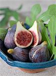 Bowl of fresh figs
