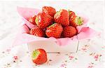 Punnet of strawberries