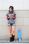 Skater Girl smiling