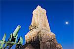 Europe, Bulgaria, Shipka, Canon at Shipka Pass Freedom Monument