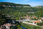 Europe, Bulgaria, Veliko Tarnovo, Asenova district and Yatra River