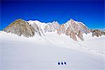 Europe, France, Haute Savoie, Rhone Alps, Chamonix Valley, Vallee Blanche