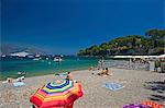 Paloma Beach, Saint Jean Cap Ferrat, Cote d'Azur, Alpes-Maritimes, Provence-Alpes-Cote d'Azur, France