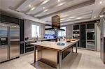 Luxury kitchen in wealthy home
