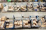 Assembled orders in distribution warehouse