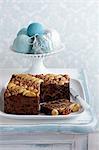 Irish Fruitcake with walnuts, macadamias and brazil nuts