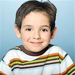 Portrait of little boy smiling for camera