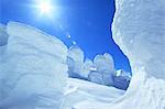 Snow in Zao, Yamagata Prefecture