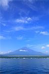 Mount Fuji and Lake Yamanaka, Yamanashi Prefecture