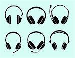 Set of headphones