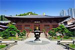 Chi Lin Nunnery in Diamond Hill District of Hong Kong, China.