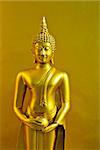 Statue buddha gold in Thailand