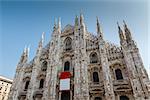 Milan Cathedral (Duomo di Milano) is the Gothic Cathedral Church of Milan, Italy