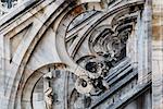 Roof of the Famous Milan Cathedral, Lombardy, Italy