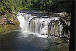 Lower Lewis River Falls in Washington State