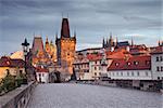 Image of Prague taken from famous Charles Bridge.