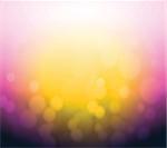 purple and yellow bokeh abstract light background. illustration design