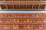 Low Angle View of Lyndon Baines Johnson Library and Museum, Austin, Texas, USA