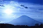 Mount Fuji at sunset, Shizuoka Prefecture