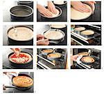 Steps for Making a Deep Dish Pizza