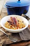Risotto with wild duck breast