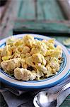 Cauliflower salad with a mustard dressing