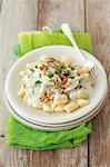 Gnocchi with pear and Gorgonzola sauce