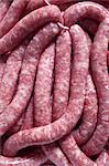 Raw sausages (Bratwurst)