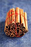 Many cinnamon sticks, bundled