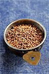 A bowl of coriander seeds