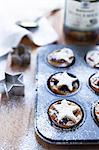 Mince pies in the baking tin