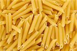 Hires closeup of penne pasta