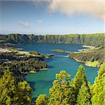 Lagoa Sete Cidades on Azores island