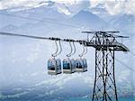 An image of the cable railway at Beatenberg Switzerland