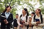 Group of University Students on Campus