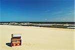 Beach chair, Usedom, Baltic Sea, Mecklenburg-Vorpommern, Germany, Europe