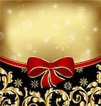 Illustration Christmas holiday ornamental decoration for design packing - vector