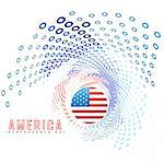 american independence day background design