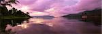 Early Morning on Toba Lake. Samosir Island, Indonesia.