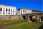 view of the typical town of sao joao del rey in minas gerais state brazil