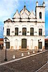 view of the historic center of the city of sao luis of maranhao in brazil