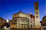 Florence Cathedral (Duomo - Basilica di Santa Maria del Fiore) in the Morning, Tuscany, Italy
