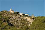 Hilltop  castle of Guadalest, Costa Blanca, Spain