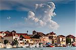 Medieval City of Omis on the River Cetina, Dalmatia, Croatia