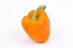 orange peppers isolated on a white background