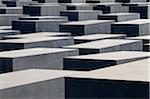 Close-up of Holocaust memorial, Berlin, Germany