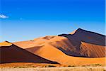 Sand Dunes, Namib-Naukluft National Park, Namib Desert, Sossusvlei Region, Namibia, Africa