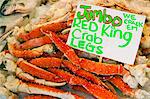 Crab Legs at fish market