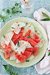 Watermelon and Radish Salad with Fresh Sage