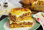 Lasagne made with mince